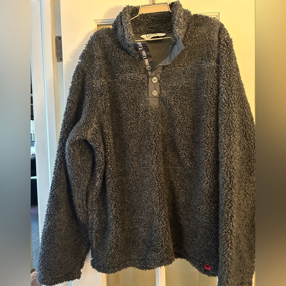 Mountain Khakis men’s furry fleece pullover sz. L excellent condition